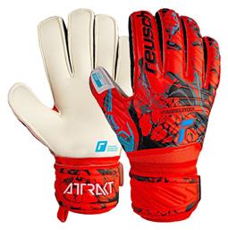 Reusch Attrakt Grip Finger Support Γάντια Τερματοφύλακα Ενηλίκων Κόκκινα