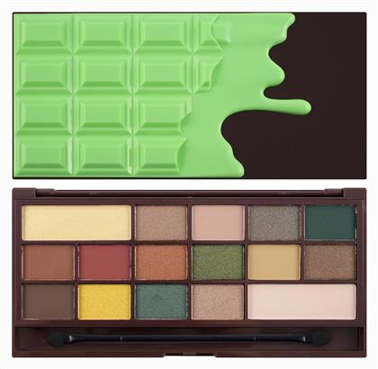 Revolution Beauty I Heart Chocolate Παλέτα με Σκιές Ματιών σε Στερεή Μορφή
