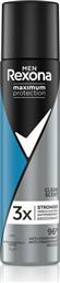 Rexona Men Maximum Protection Aerosol Clean Scent 96h Spray 100ml Κωδικός: 29545727 από το e-Fresh