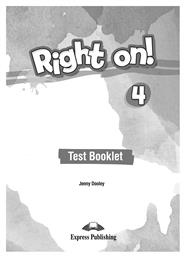 Right on 4 - Test Booklet από το e-shop