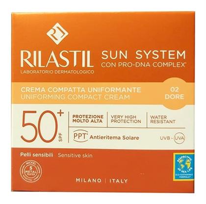 Rilastil Sun System Αντηλιακή Πούδρα Προσώπου SPF50 με Χρώμα 02 Dore 10gr