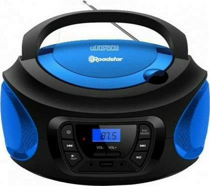 Roadstar Φορητό Ηχοσύστημα CDR-365U με CD / MP3 / USB / Ραδιόφωνο σε Μπλε Χρώμα