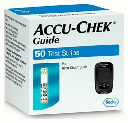 Roche Accu Chek Guide Ταινίες Μέτρησης Σακχάρου 50τμχ