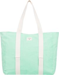 Roxy Υφασμάτινη Τσάντα Θαλάσσης Floral Πράσινη από το Modivo