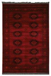 Royal Carpet 6871H Afgan Χαλί Ορθογώνιο με Κρόσια Dark Red από το Polihome