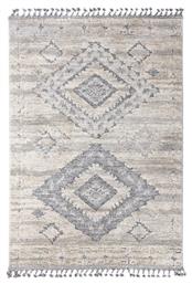 Royal Carpet 7733A La Casa Χαλί Διάδρομος με Κρόσια L. Grey / White