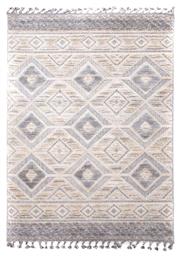 Royal Carpet La Casa 712B με Κρόσια White / Light Grey