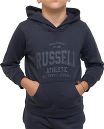 Russell Athletic Παιδικό Φούτερ με Κουκούλα Μπλε