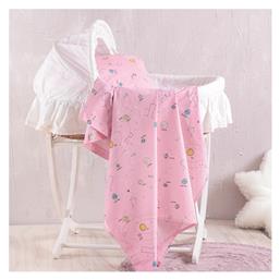 Rythmos Σετ Βρεφική Παπλωματοθήκη με Μαξιλαροθήκη Venus Ροζ 110x160εκ.