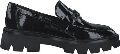 S.Oliver Γυναικεία Loafers σε Μαύρο Χρώμα