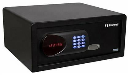 Safewell DST 20RG Εντοιχιζόμενο Χρηματοκιβώτιο με Ψηφιακό Κλείδωμα, Ξενοδοχείου Διαστάσεων Μ37xΠ42xΥ20cm με Βάρος 13.5kg