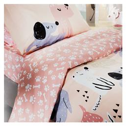 Saint Clair Σετ Σεντόνια Doggy 160x250cm Pink από το 24home