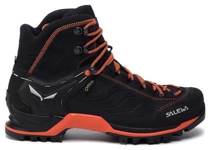 Salewa MTN Trainer Mid GTX Ανδρικά Ορειβατικά Μποτάκια Αδιάβροχα με Μεμβράνη Gore-Tex Μαύρα