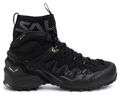Salewa Wildfire Edge Mid GTX Ανδρικά Ορειβατικά Gore-Tex Μαύρα