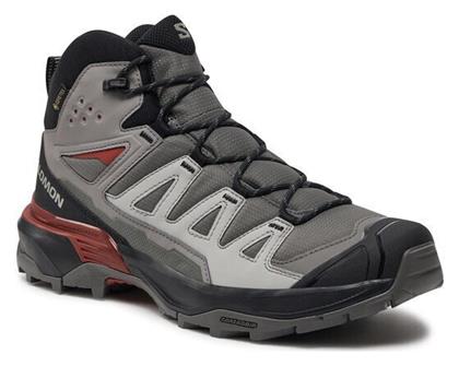 Salomon X Ultra 360 Mid Gore-Tex Ανδρικά Ορειβατικά Μποτάκια Αδιάβροχα με Μεμβράνη Gore-Tex Γκρι από το MybrandShoes