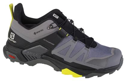 Salomon X Ultra 4 Ανδρικά Ορειβατικά Quiet Shade / Black / Evening Primrose από το MybrandShoes