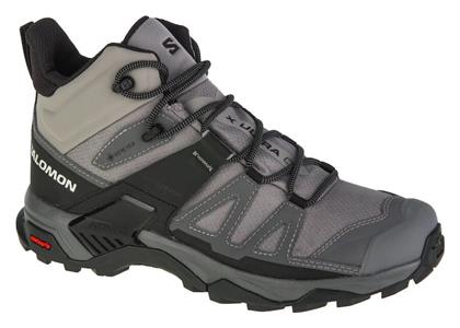 Salomon X Ultra 4 Mid GTX Ανδρικά Ορειβατικά Γκρι από το MybrandShoes