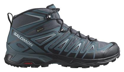 Salomon X Ultra Pioneer GTX Ανδρικά Ορειβατικά Μποτάκια Αδιάβροχα με Μεμβράνη Gore-Tex Ebony / Stargazer / Quarry από το MybrandShoes