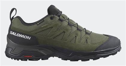 Salomon X Ward GTX Ανδρικά Ορειβατικά Deep Lichen Green / Black / Olive Night