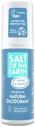 Salt of the Earth Ocean & Coconut Effective Natural Deodorant Φυσικό Αποσμητικό σε Spray Χωρίς Αλουμίνιο 100ml