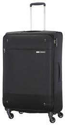 Samsonite Base Boost Spinner 78/29 Μεγάλη Βαλίτσα Υφασμάτινη Μαύρη