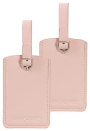 Samsonite Ετικέτα Βαλίτσας Luggage Tag x2 Pale Rose Pink από το Brandbags