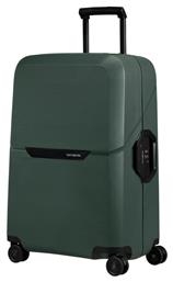 Samsonite Magnum Eco Spinner Μεσαία Βαλίτσα Ταξιδιού Σκληρή Forest Green, με 4 Ρόδες Ύψους 69εκ.