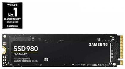 Samsung 980 SSD 1TB M.2 NVMe PCI Express 3.0