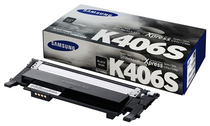 Samsung CLT-K406S Γνήσιο Toner Laser Εκτυπωτή Μαύρο 1500 Σελίδων (SU118A)