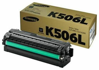 Samsung CLT-K506L Γνήσιο Toner Laser Εκτυπωτή Μαύρο High Yield 6000 Σελίδων (SU171A)