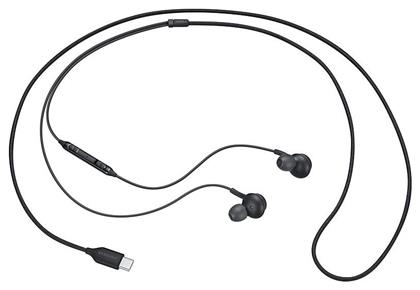 Samsung EO-IC100 In-ear Handsfree Ακουστικά με Βύσμα USB-C Μαύρο από το Uniqueshop