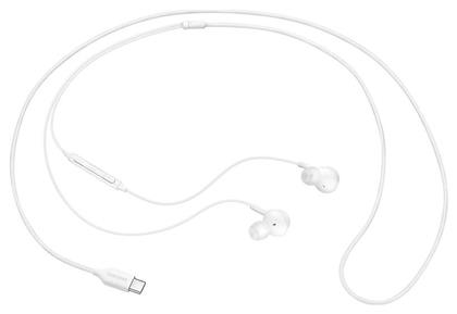 Samsung EO-IC100 In-ear Handsfree με Βύσμα USB-C Λευκό