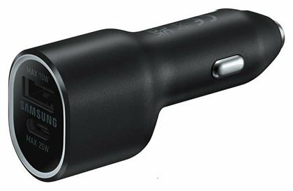 Samsung Φορτιστής Αυτοκινήτου με Θύρες 1xUSB-A 1xType-C