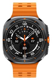 Samsung Galaxy Watch Ultra Titanium 47mm Αδιάβροχο με eSIM και Παλμογράφο (Titanium Gray)