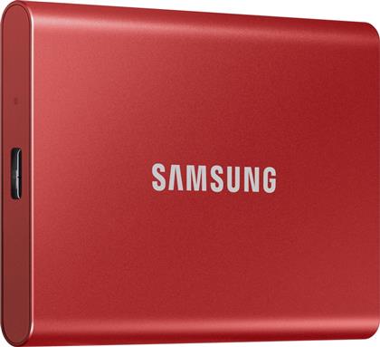 Samsung Portable SSD T7 USB 3.2 / USB-C 500GB 2.5'' Metallic Red