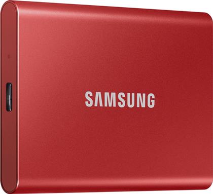 Samsung Portable SSD T7 USB 3.2 / USB-C 1TB 2.5'' Metallic Red
