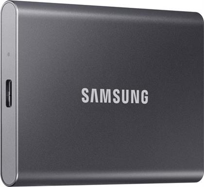 Samsung Portable SSD T7 USB 3.2 / USB-C 500GB 2.5'' Titan Gray από το e-shop