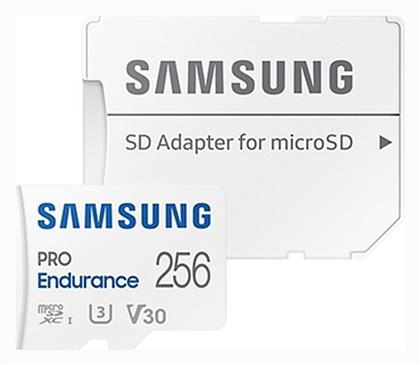 Samsung Pro Endurance (2022) microSDXC 256GB Class 10 U3 V30 UHS-I από το e-shop