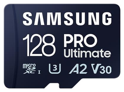 Samsung PRO Ultimate microSDXC 128GB Class 10 U3 V30 A2 UHS-I