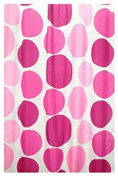 San Lorentzo Sonic Κουρτίνα Μπάνιου Υφασμάτινη 240x180 cm Φούξια