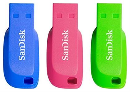 Sandisk Cruzer Blade 16GB USB 2.0 Πολύχρωμο