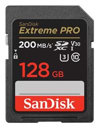 Sandisk Extreme Pro SDXC 128GB Class 10 U3 V30 UHS-I από το e-shop