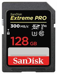 Sandisk Extreme Pro SDXC 128GB Class 10 U3 V90 UHS-II