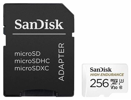 Sandisk High Endurance microSDXC 256GB Class 10 U3 V30 UHS-I