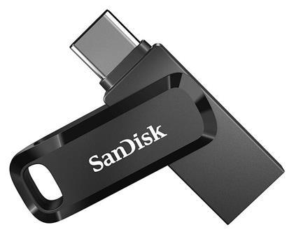 Sandisk Ultra Dual Drive Go 128GB USB 3.1 Stick με σύνδεση USB-C & USB-A Μαύρο