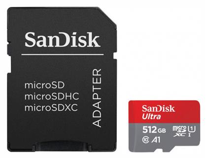 Sandisk Ultra microSDXC 512GB Class 10 U1 A1 UHS-I