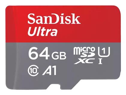 Sandisk Ultra microSDXC 64GB Class 10 U1 A1 UHS-I 140MB/s