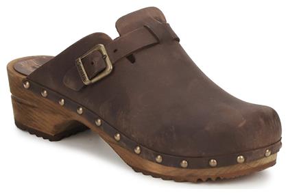 Sanita Γυναικεία Σαμπό Καφέ