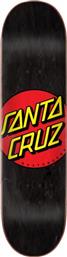 Santa Cruz Classic Dot 8.25'' Σανίδα Shortboard Μαύρη από το New Cult