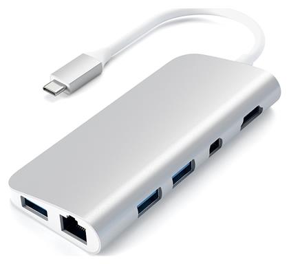 Satechi USB-C Docking Station 4K PD Ethernet (STTCMM8PA)